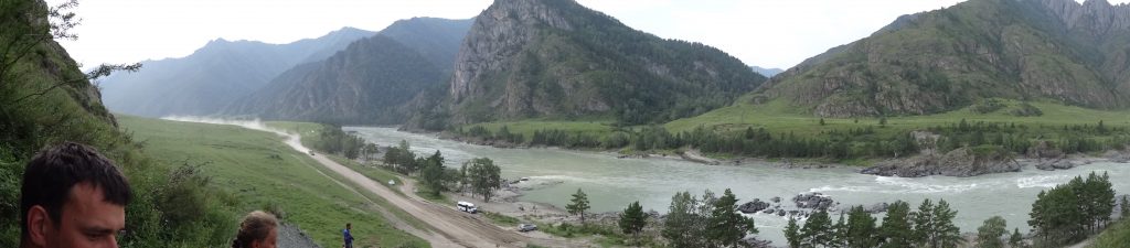 Сплав на горном Алтае по реке Катунь